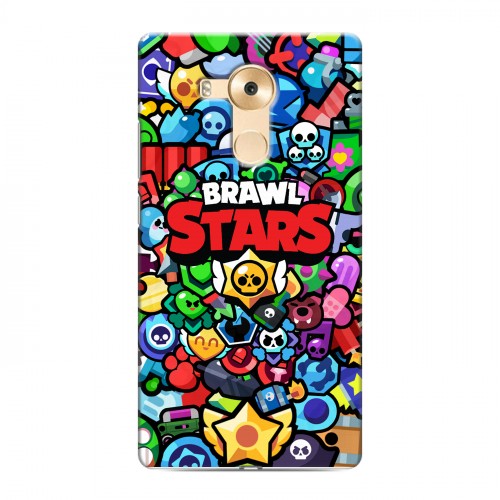 Дизайнерский пластиковый чехол для Huawei Mate 8 Brawl Stars