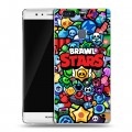 Дизайнерский пластиковый чехол для Huawei P9 Plus Brawl Stars