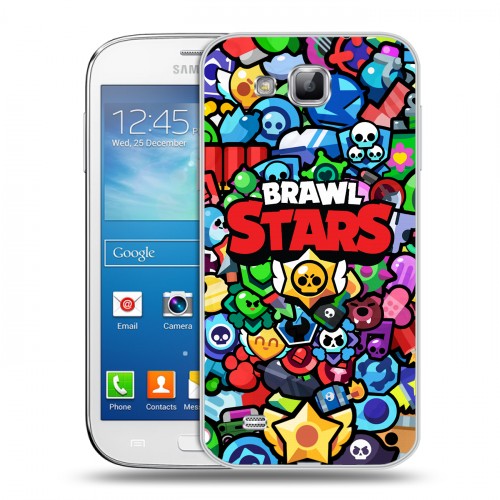 Дизайнерский пластиковый чехол для Samsung Galaxy Premier Brawl Stars