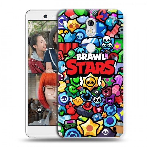 Дизайнерский пластиковый чехол для Nokia 7 Brawl Stars