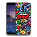 Дизайнерский пластиковый чехол для Nokia 7 Plus Brawl Stars