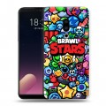 Дизайнерский пластиковый чехол для Meizu 15 Plus Brawl Stars