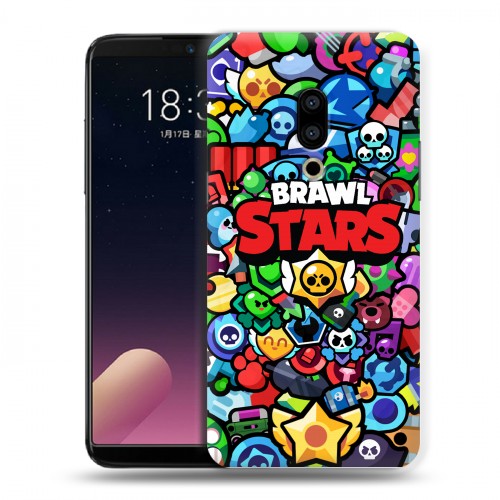 Дизайнерский пластиковый чехол для Meizu 15 Plus Brawl Stars