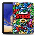 Дизайнерский силиконовый чехол для Samsung Galaxy Tab S4 Brawl Stars