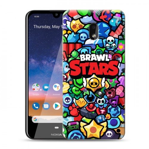 Дизайнерский пластиковый чехол для Nokia 2.2 Brawl Stars