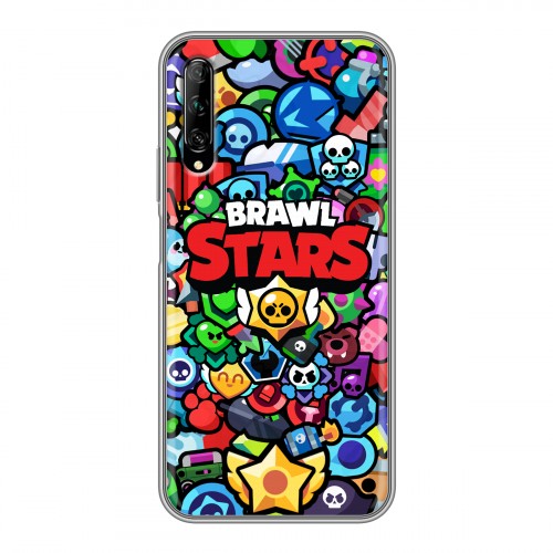 Дизайнерский пластиковый чехол для Huawei Y9s Brawl Stars