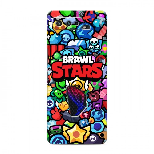 Дизайнерский силиконовый чехол для ASUS ROG Phone 5 Brawl Stars