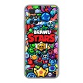 Дизайнерский силиконовый чехол для Xiaomi Redmi 10 Brawl Stars