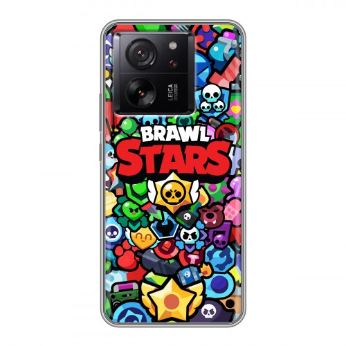 Дизайнерский силиконовый чехол для Xiaomi 13T Brawl Stars