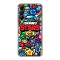 Дизайнерский силиконовый чехол для Samsung Galaxy A05s Brawl Stars