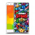 Дизайнерский силиконовый чехол для Xiaomi Mi Note Brawl Stars