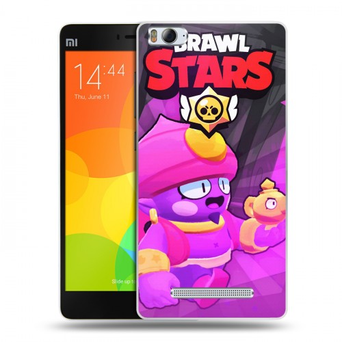 Дизайнерский пластиковый чехол для Xiaomi Mi4i Brawl Stars