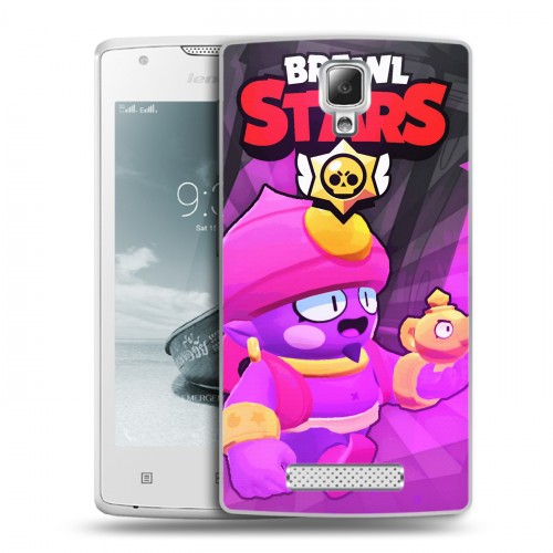 Дизайнерский пластиковый чехол для Lenovo A1000 Brawl Stars