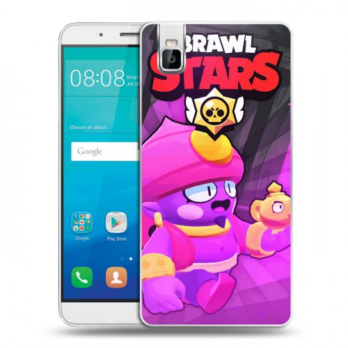 Дизайнерский пластиковый чехол для Huawei ShotX Brawl Stars