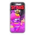 Дизайнерский силиконовый чехол для Iphone 7 Brawl Stars