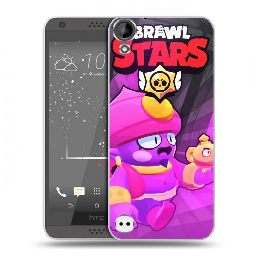 Дизайнерский пластиковый чехол для HTC Desire 530 Brawl Stars