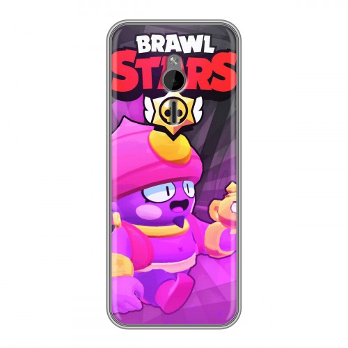 Дизайнерский силиконовый чехол для Nokia 230 Brawl Stars