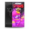 Дизайнерский пластиковый чехол для Sony Xperia XZs Brawl Stars