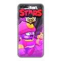 Дизайнерский силиконовый чехол для Huawei P Smart Brawl Stars