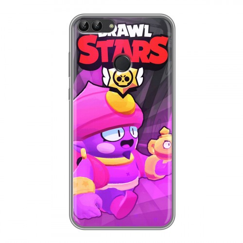 Дизайнерский силиконовый чехол для Huawei P Smart Brawl Stars