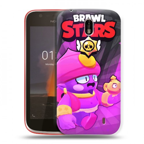 Дизайнерский пластиковый чехол для Nokia 1 Brawl Stars