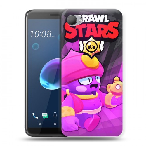 Дизайнерский пластиковый чехол для HTC Desire 12 Brawl Stars