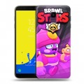 Дизайнерский пластиковый чехол для Samsung Galaxy J6 Brawl Stars