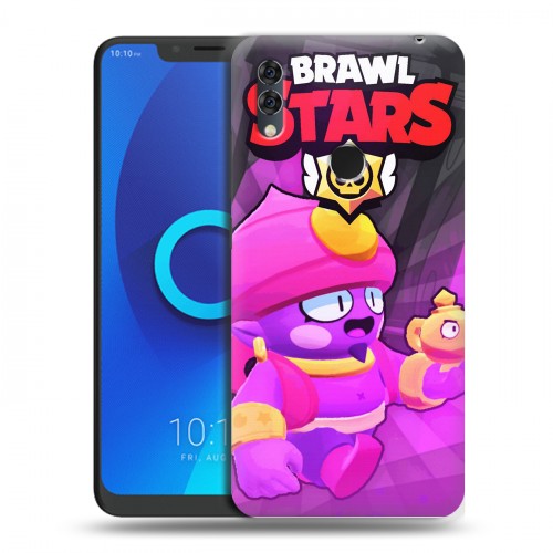 Дизайнерский силиконовый чехол для Alcatel 5V Brawl Stars