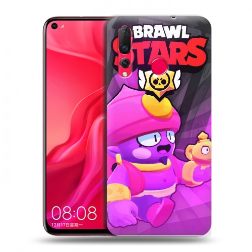 Дизайнерский пластиковый чехол для Huawei Nova 4 Brawl Stars