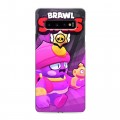 Дизайнерский силиконовый чехол для Samsung Galaxy S10 Brawl Stars