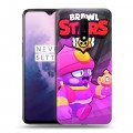 Дизайнерский пластиковый чехол для OnePlus 7 Brawl Stars