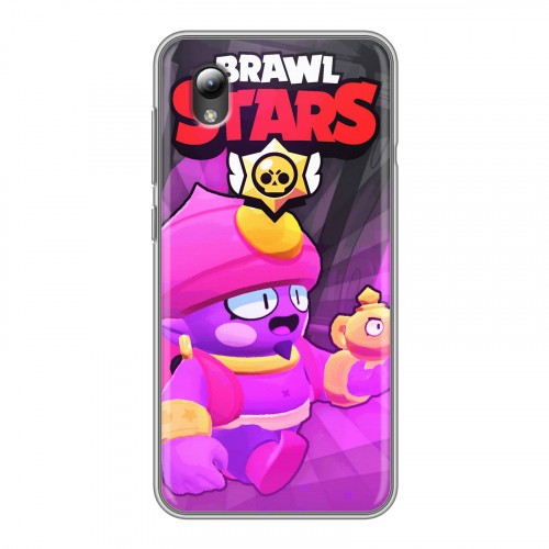 Дизайнерский силиконовый чехол для ZTE Blade A3 (2019) Brawl Stars