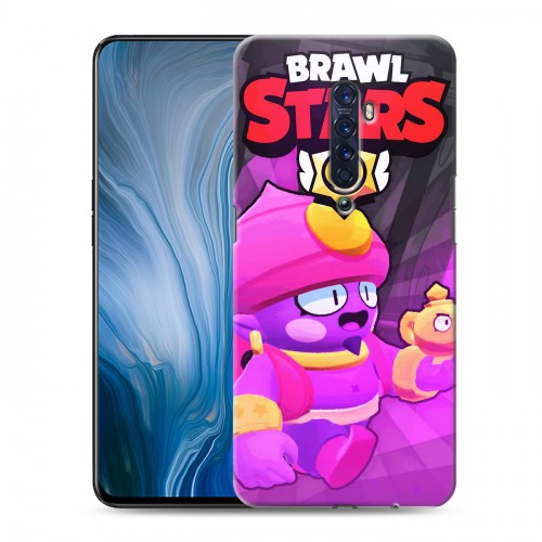 Дизайнерский пластиковый чехол для OPPO Reno2 Z Brawl Stars