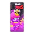 Дизайнерский силиконовый чехол для Samsung Galaxy A51 Brawl Stars