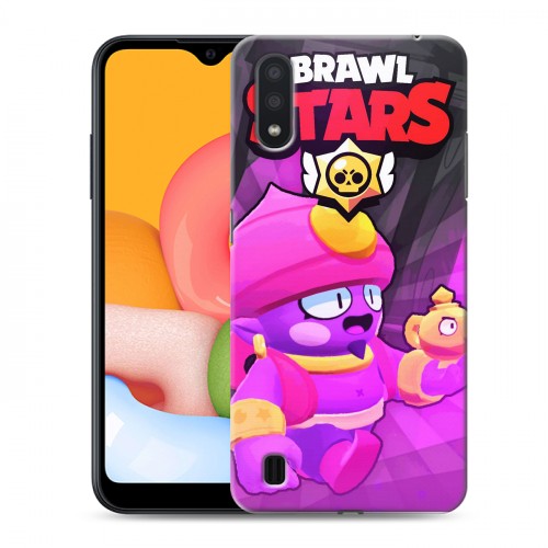 Дизайнерский силиконовый чехол для Samsung Galaxy M01 Brawl Stars