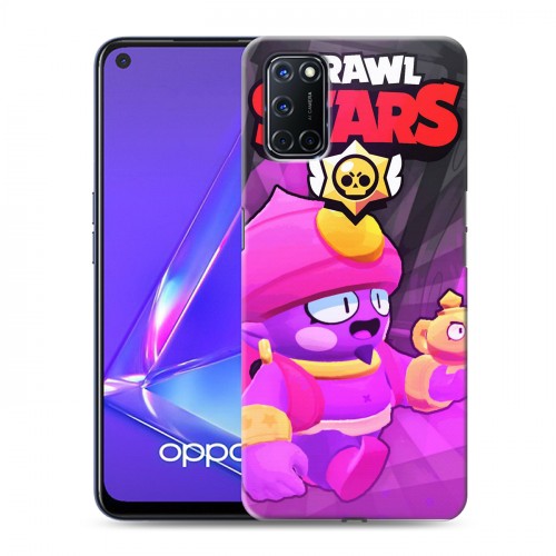 Дизайнерский пластиковый чехол для OPPO A52 Brawl Stars