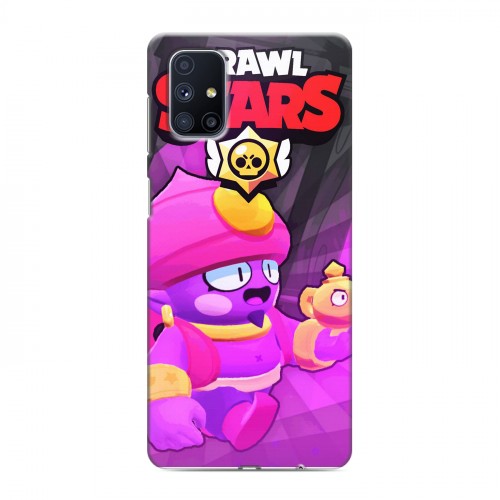 Дизайнерский пластиковый чехол для Samsung Galaxy M51 Brawl Stars