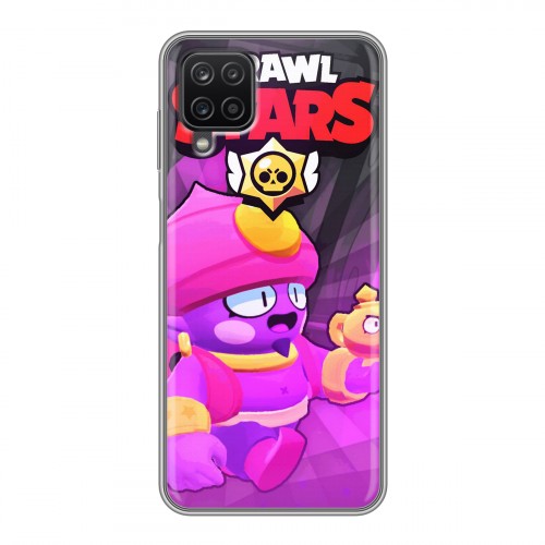 Дизайнерский силиконовый чехол для Samsung Galaxy A12 Brawl Stars