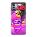 Дизайнерский силиконовый чехол для Nokia G11 Brawl Stars