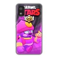 Дизайнерский силиконовый чехол для Itel A17 Brawl Stars