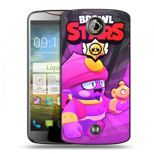 Дизайнерский пластиковый чехол для Acer Liquid S2 Brawl Stars