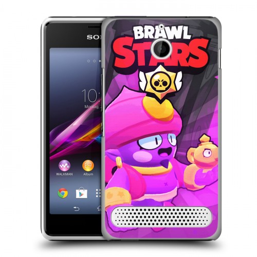 Дизайнерский силиконовый чехол для Sony Xperia E1 Brawl Stars