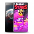 Дизайнерский пластиковый чехол для Lenovo Vibe X2 Brawl Stars