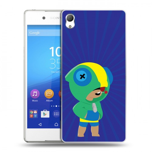 Дизайнерский пластиковый чехол для Sony Xperia Z3+ Brawl Stars