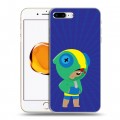 Дизайнерский пластиковый чехол для Iphone 7 Plus / 8 Plus Brawl Stars