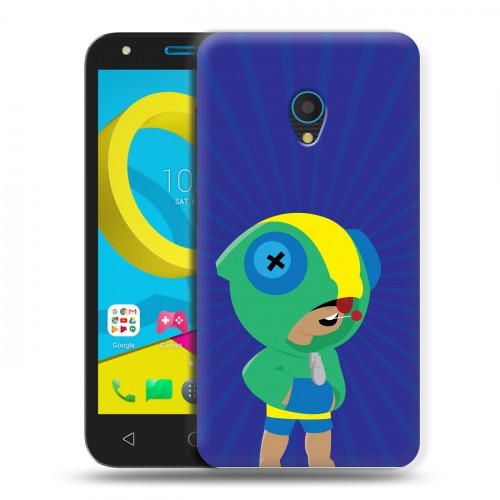 Дизайнерский пластиковый чехол для Alcatel U5 Brawl Stars