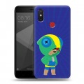 Дизайнерский пластиковый чехол для Xiaomi Mi8 SE Brawl Stars