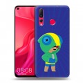 Дизайнерский пластиковый чехол для Huawei Nova 4 Brawl Stars