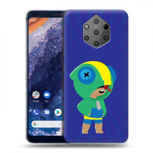 Дизайнерский силиконовый чехол для Nokia 9 PureView Brawl Stars