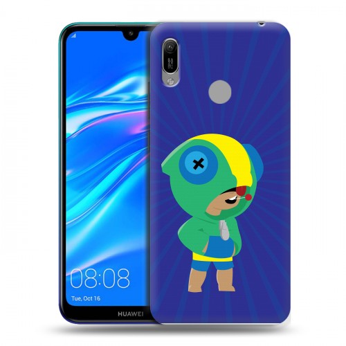 Дизайнерский пластиковый чехол для Huawei Y6 (2019) Brawl Stars